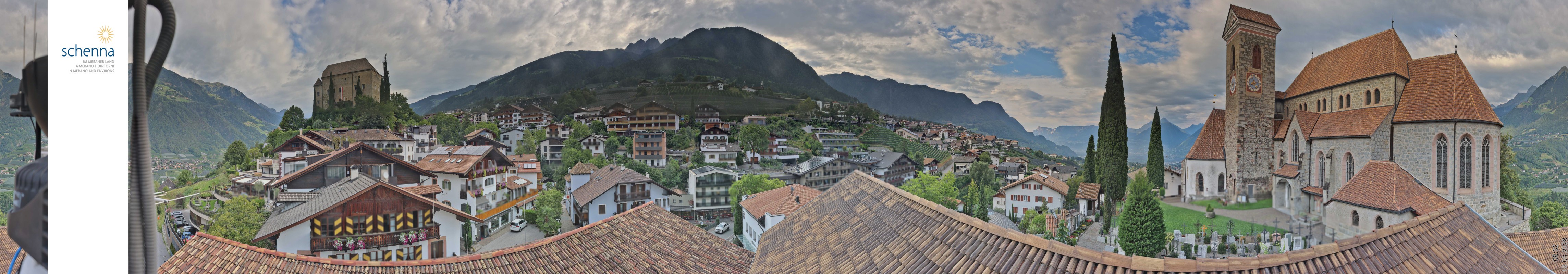 Archiv Foto Webcam Panoramablick Schenna