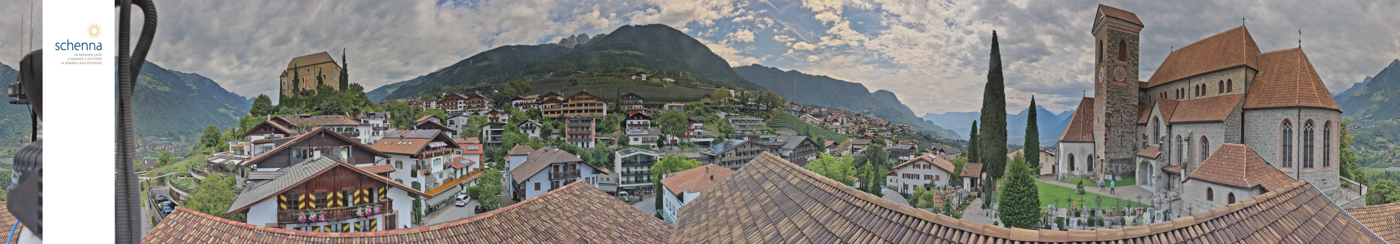 Archiv Foto Webcam Panoramablick Schenna