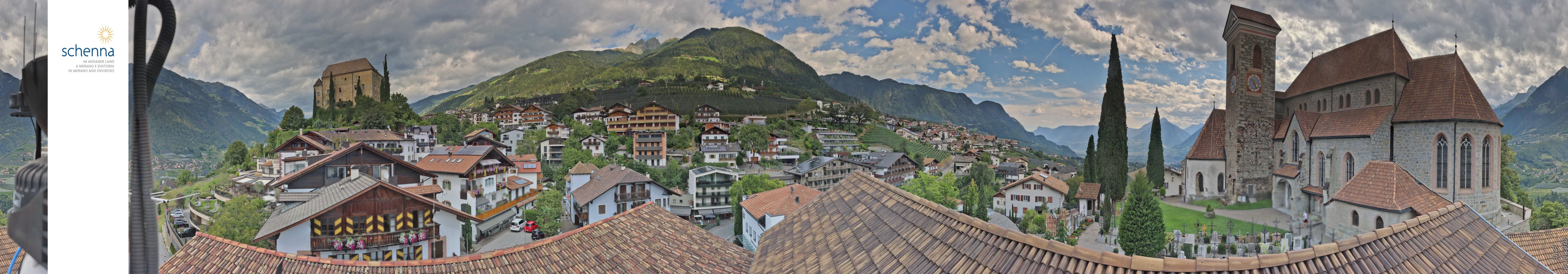 Archiv Foto Webcam Panoramablick Schenna