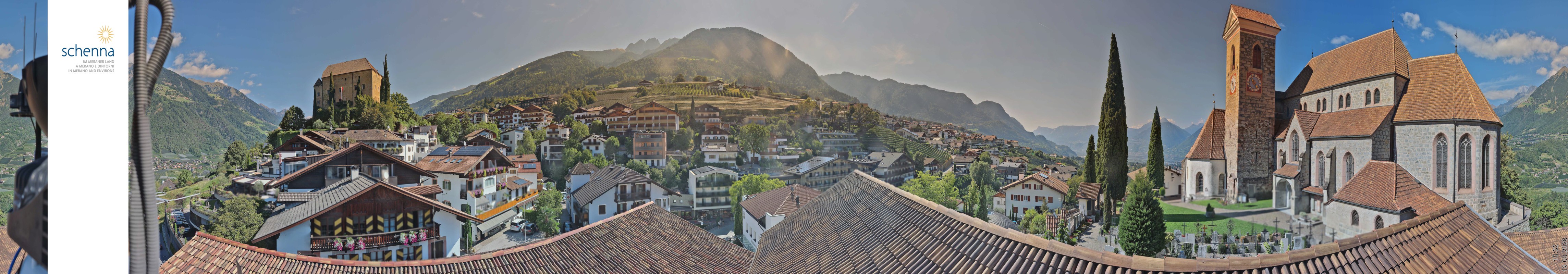 Archiv Foto Webcam Panoramablick Schenna