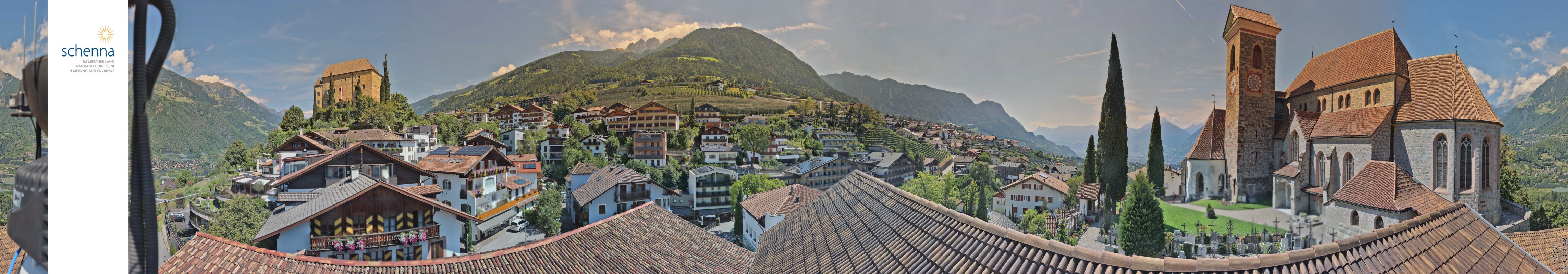Archiv Foto Webcam Panoramablick Schenna