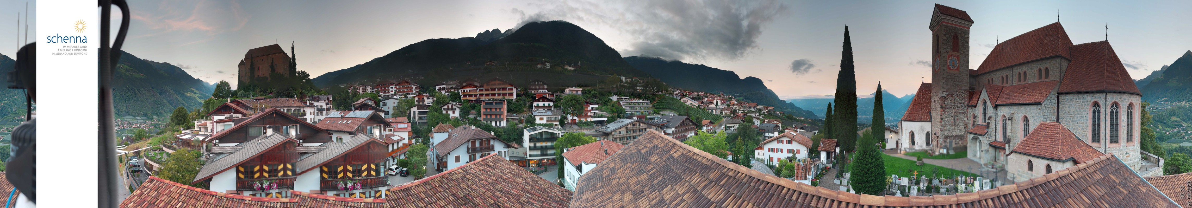 Archiv Foto Webcam Panoramablick Schenna