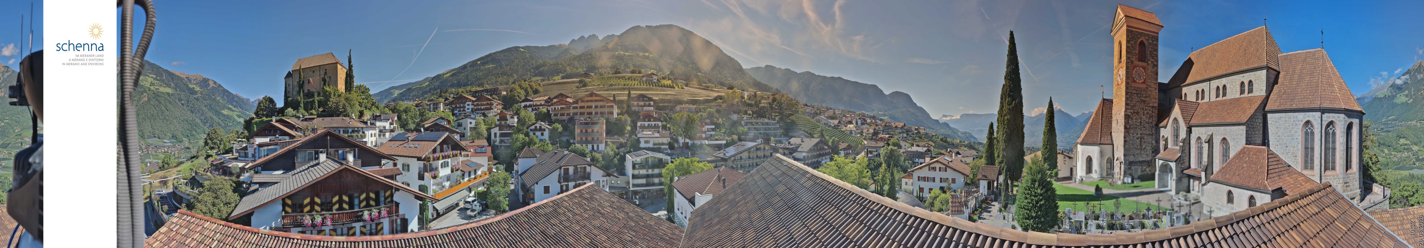 Archiv Foto Webcam Panoramablick Schenna
