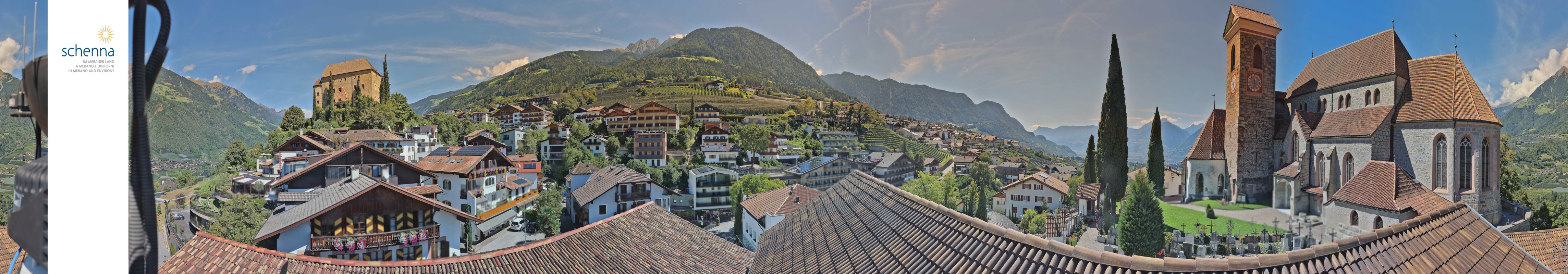 Archiv Foto Webcam Panoramablick Schenna