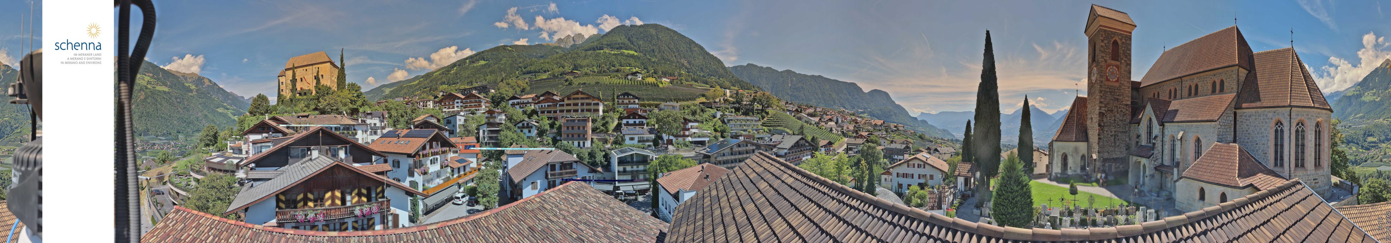 Archiv Foto Webcam Panoramablick Schenna