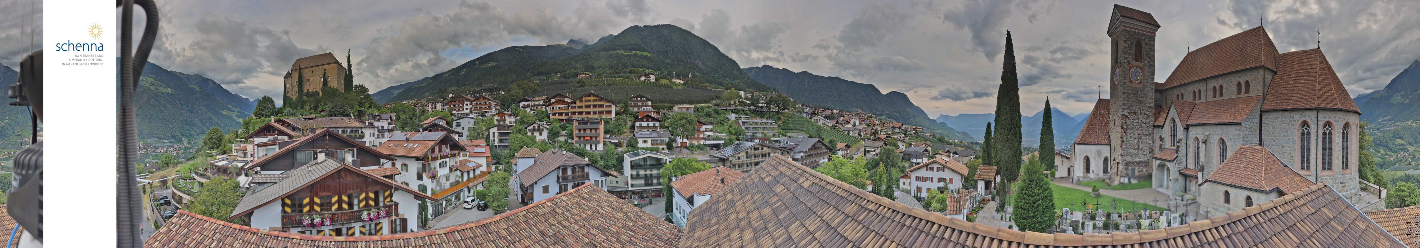 Archiv Foto Webcam Panoramablick Schenna