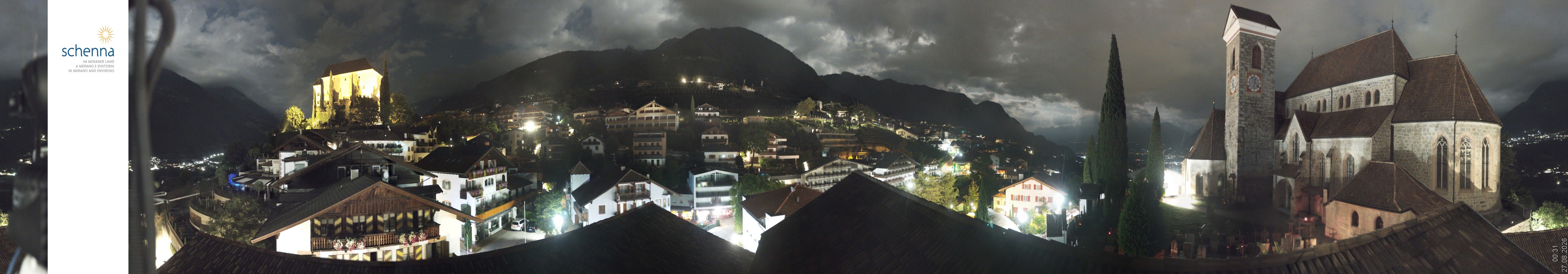 Archiv Foto Webcam Panoramablick Schenna
