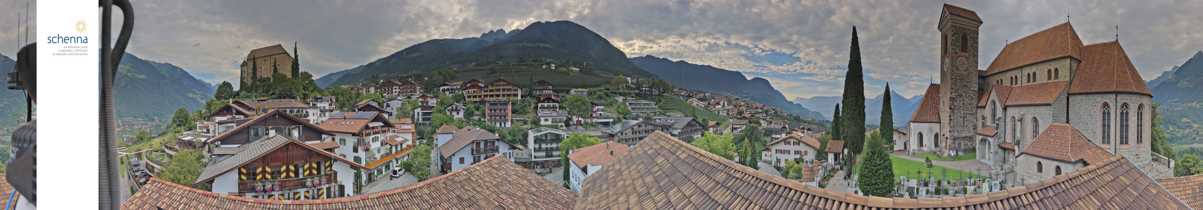 Archiv Foto Webcam Panoramablick Schenna