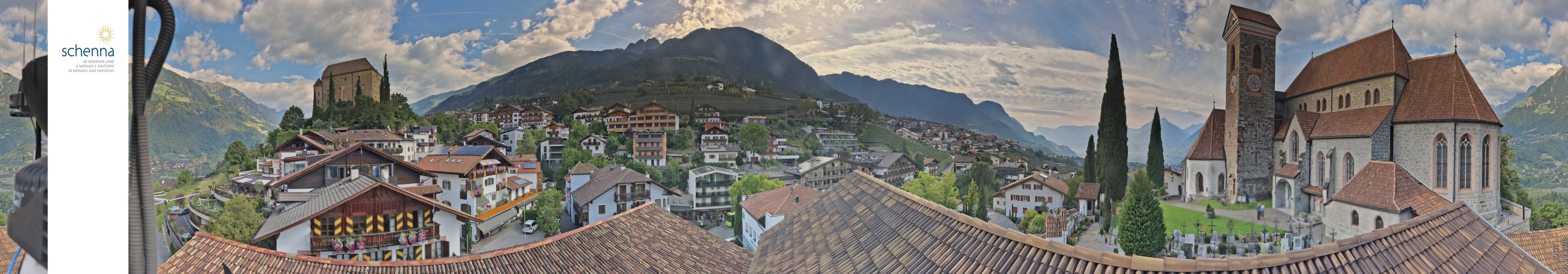Archiv Foto Webcam Panoramablick Schenna