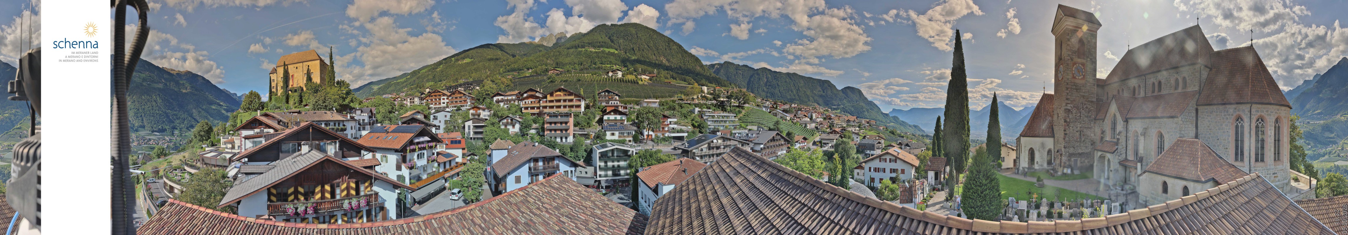 Archiv Foto Webcam Panoramablick Schenna