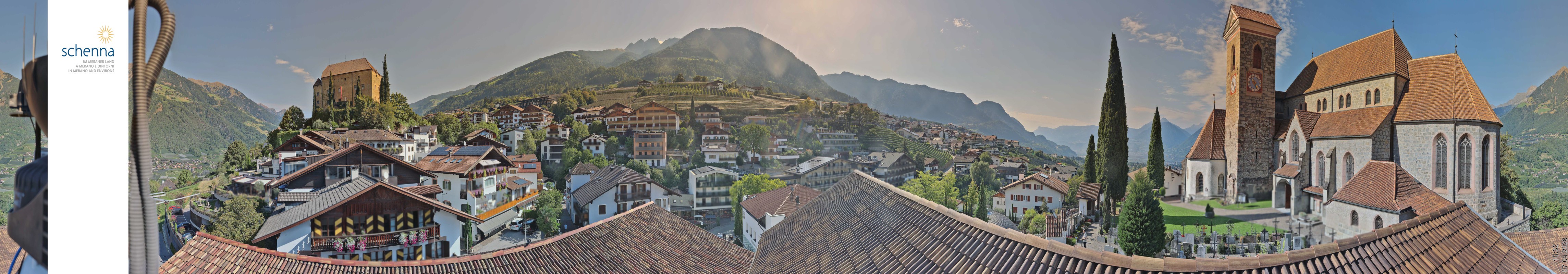 Archiv Foto Webcam Panoramablick Schenna