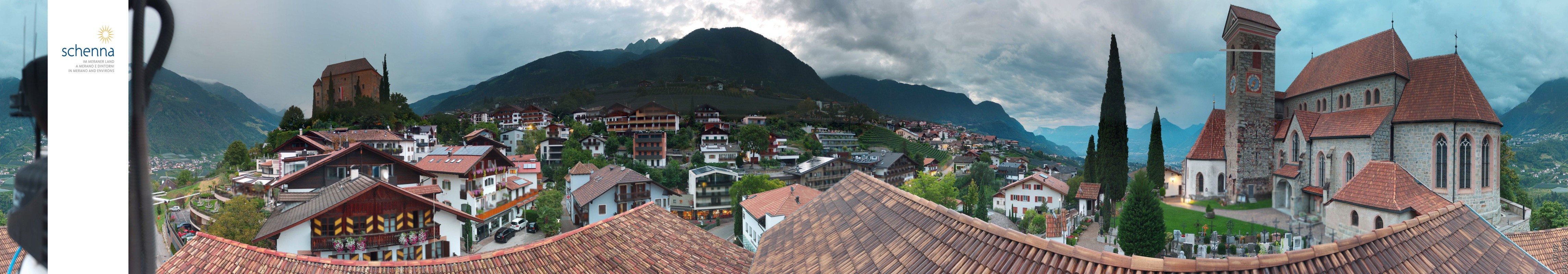 Archiv Foto Webcam Panoramablick Schenna