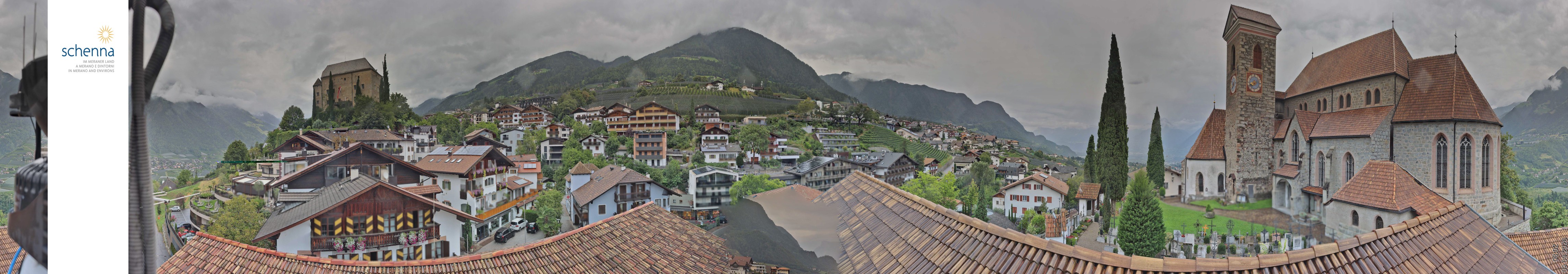 Archiv Foto Webcam Panoramablick Schenna