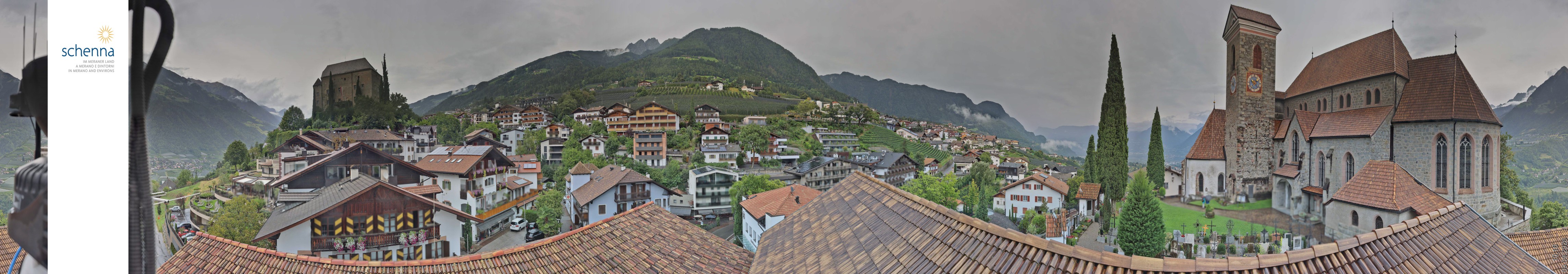 Archiv Foto Webcam Panoramablick Schenna