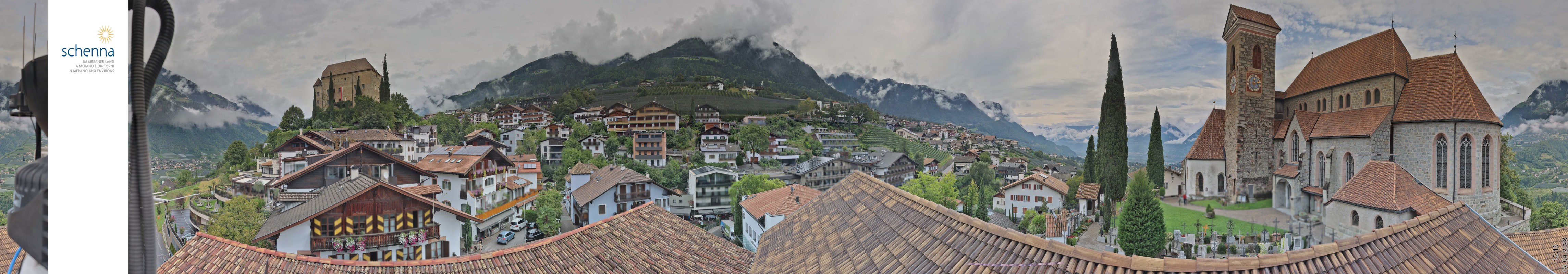 Archiv Foto Webcam Panoramablick Schenna