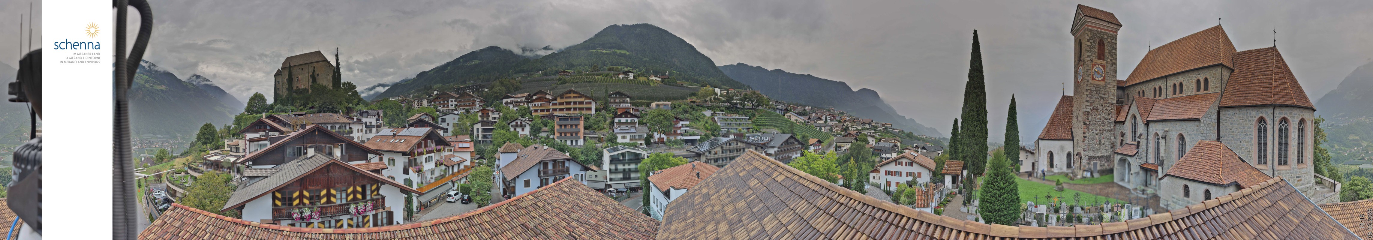 Archiv Foto Webcam Panoramablick Schenna