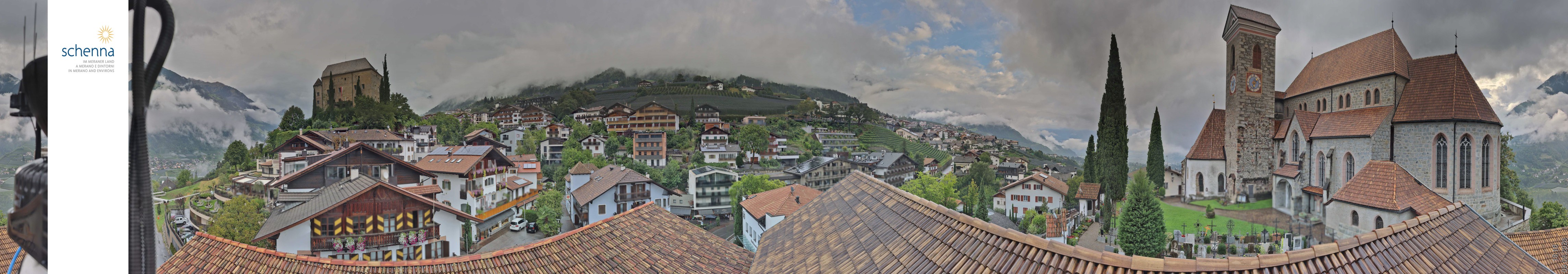 Archiv Foto Webcam Panoramablick Schenna