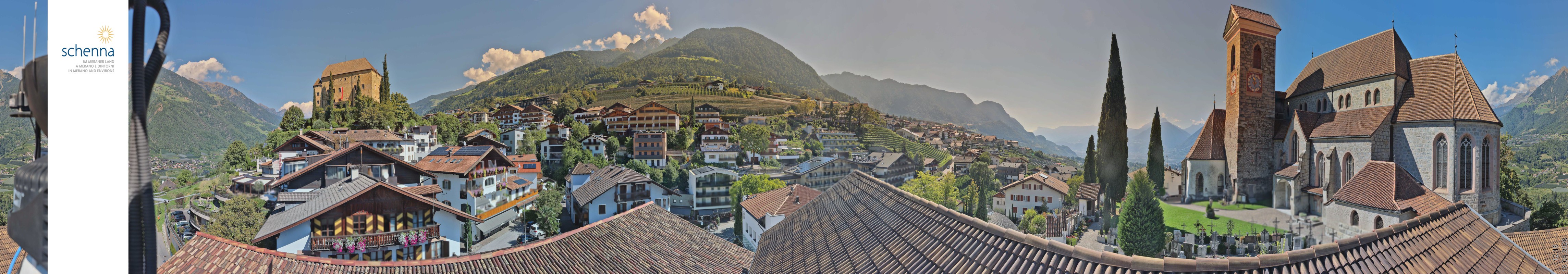 Archiv Foto Webcam Panoramablick Schenna