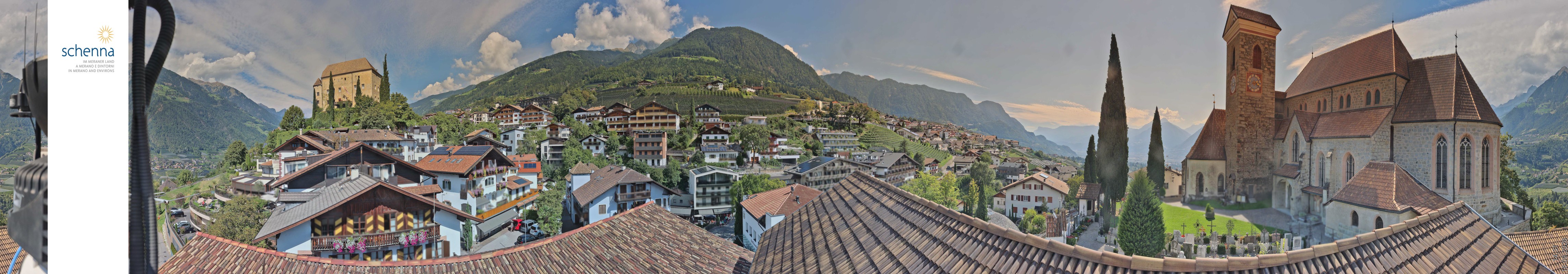 Archiv Foto Webcam Panoramablick Schenna