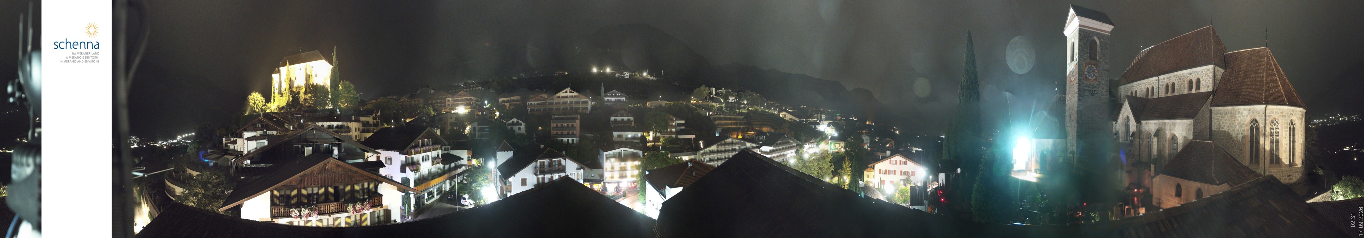 Archiv Foto Webcam Panoramablick Schenna