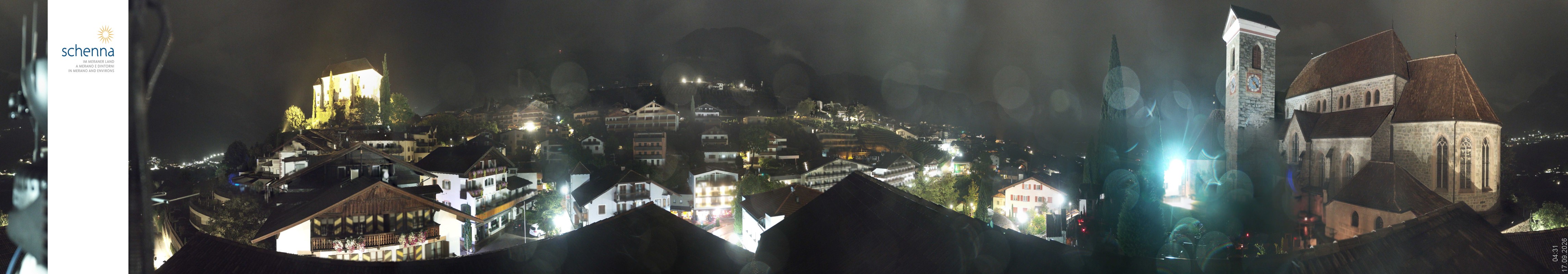 Archiv Foto Webcam Panoramablick Schenna