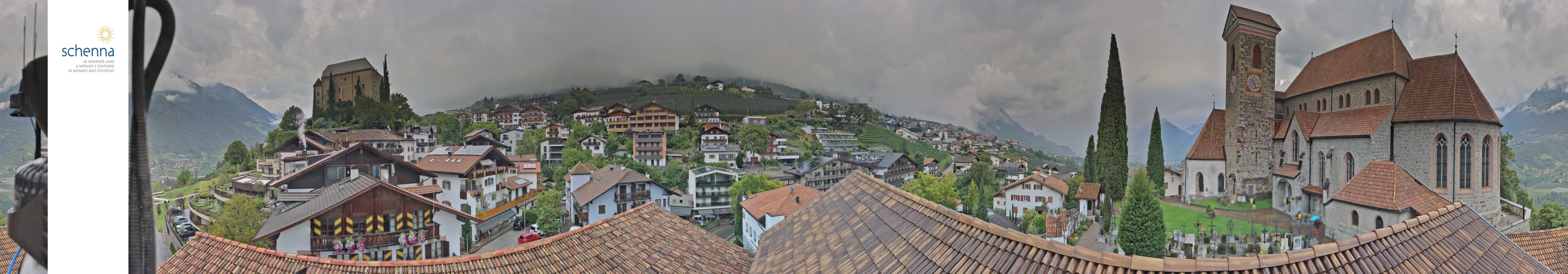 Archived image Webcam Panoramic View of Schenna