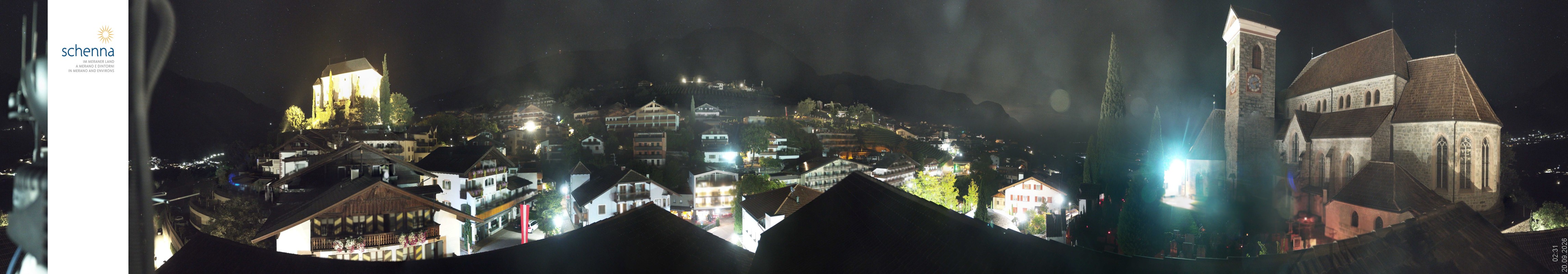Archiv Foto Webcam Panoramablick Schenna