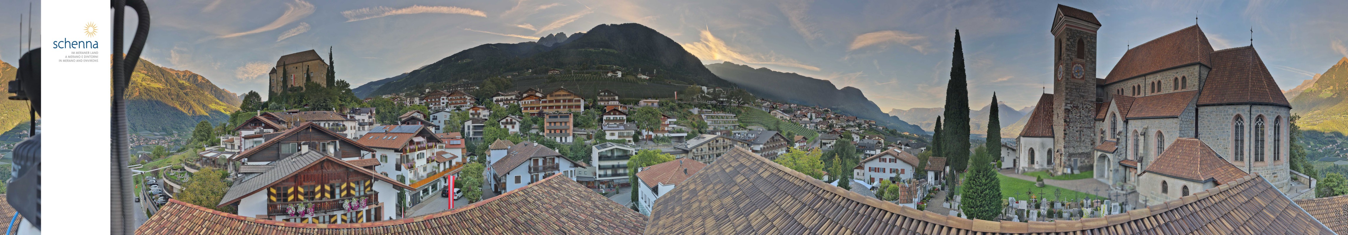 Archiv Foto Webcam Panoramablick Schenna