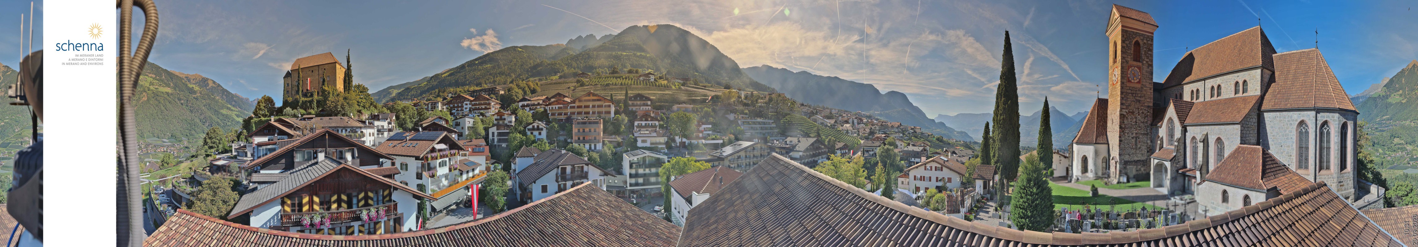 Archiv Foto Webcam Panoramablick Schenna