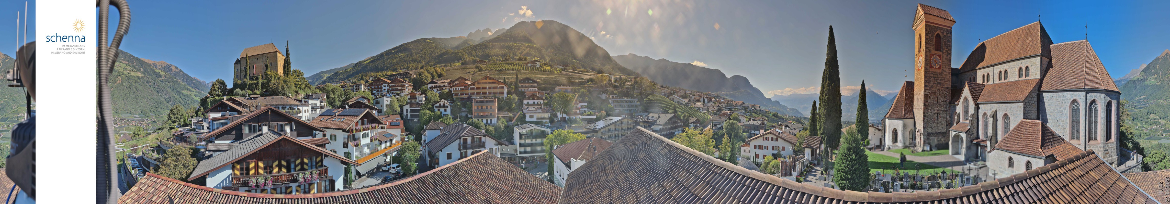 Archiv Foto Webcam Panoramablick Schenna