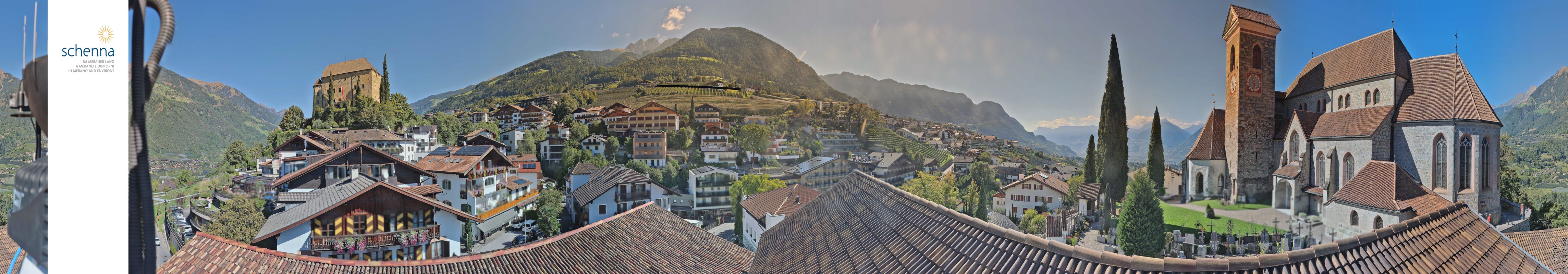 Archiv Foto Webcam Panoramablick Schenna