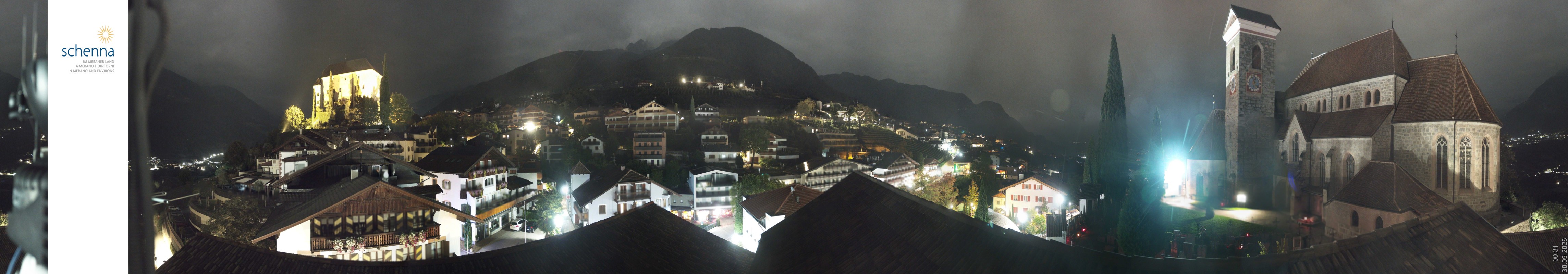 Archiv Foto Webcam Panoramablick Schenna