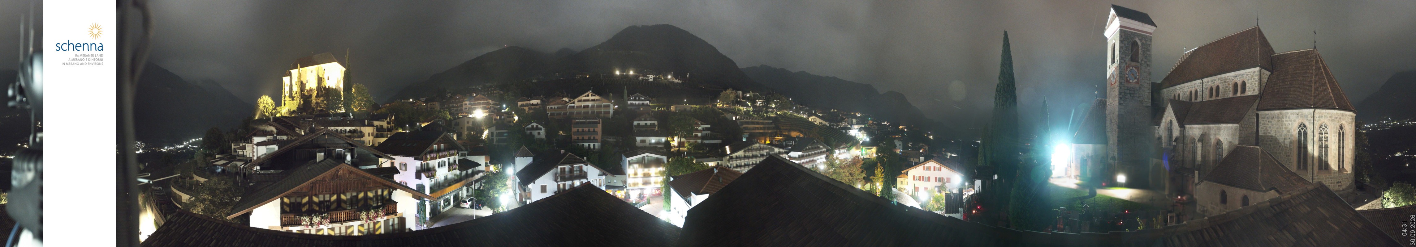Archiv Foto Webcam Panoramablick Schenna