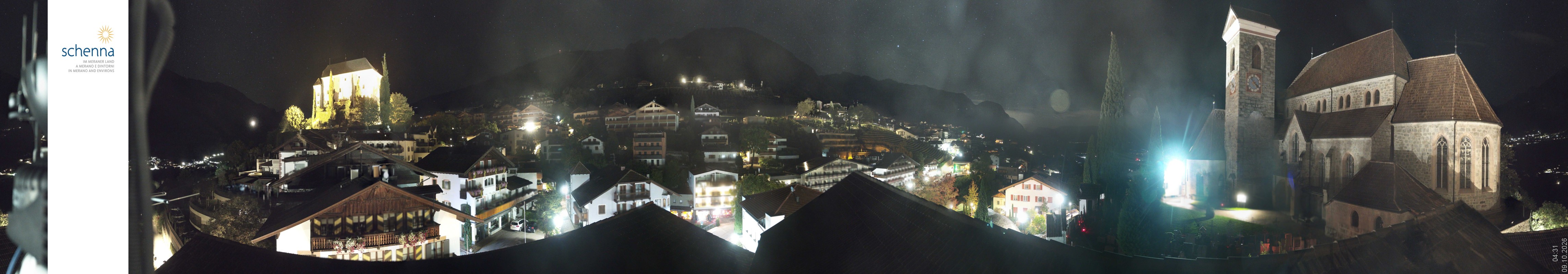 Archiv Foto Webcam Panoramablick Schenna