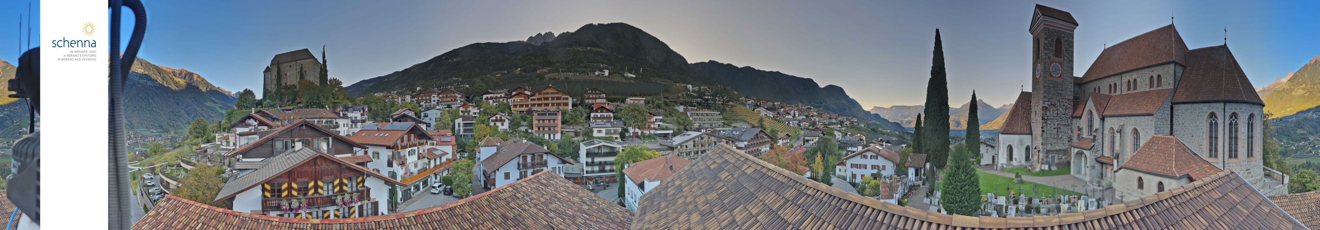 Archiv Foto Webcam Panoramablick Schenna