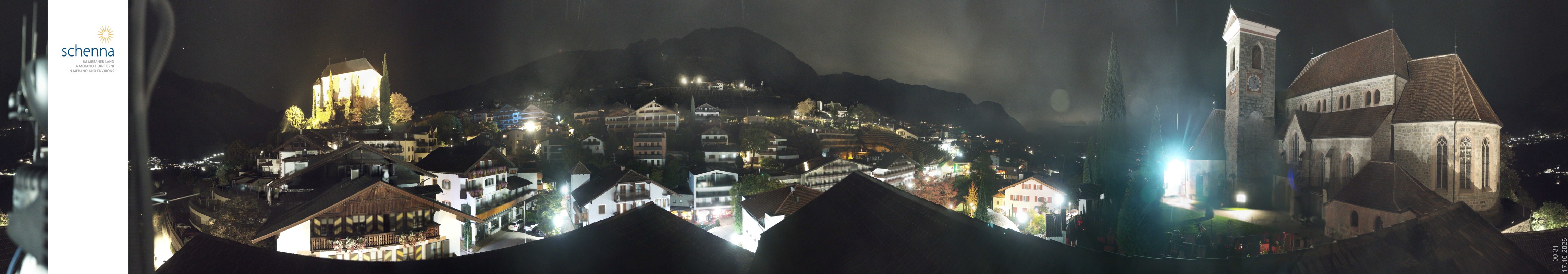 Archiv Foto Webcam Panoramablick Schenna