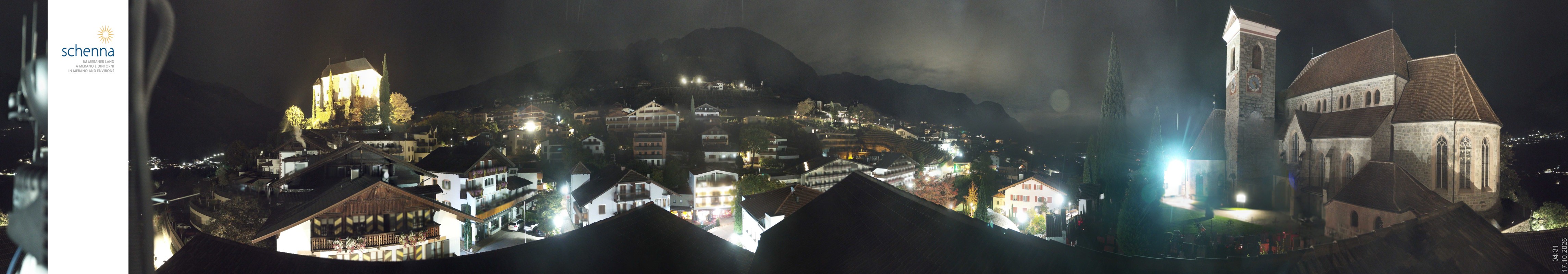 Archiv Foto Webcam Panoramablick Schenna