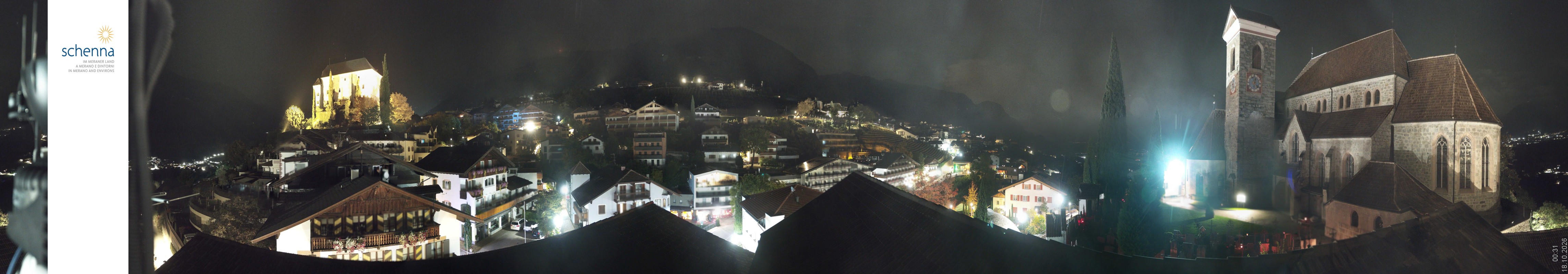 Archiv Foto Webcam Panoramablick Schenna