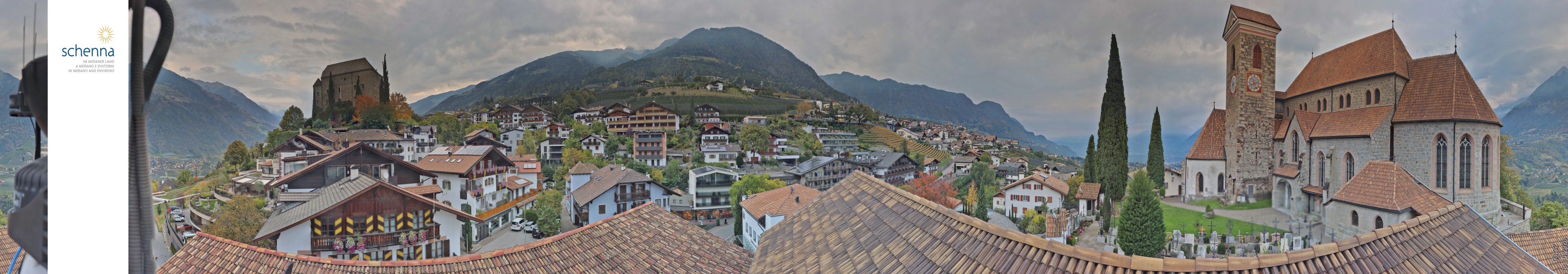 Archived image Webcam Panoramic View of Schenna