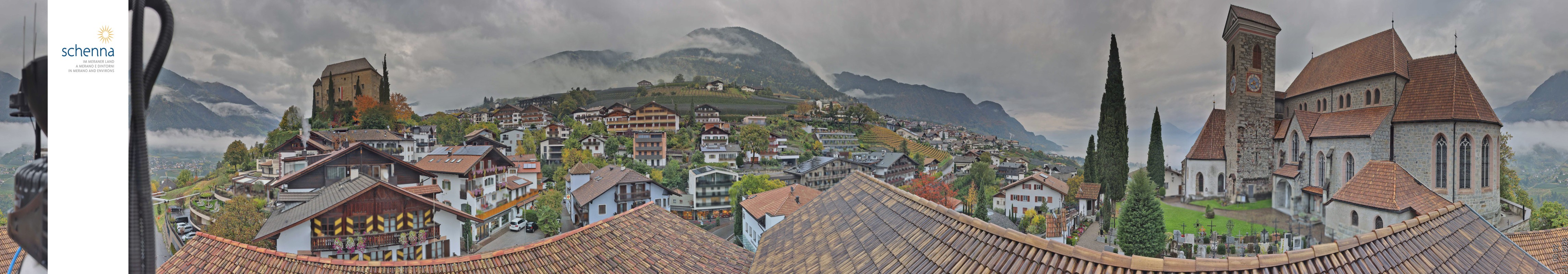 Archiv Foto Webcam Panoramablick Schenna