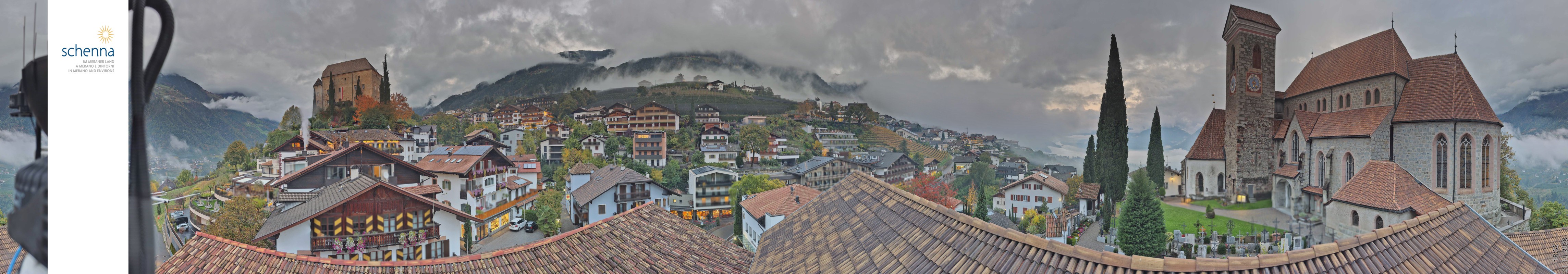 Archiv Foto Webcam Panoramablick Schenna