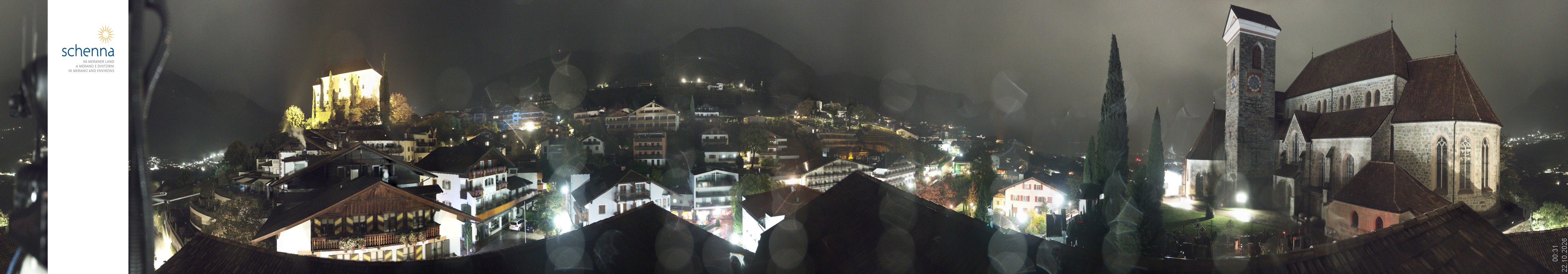 Archiv Foto Webcam Panoramablick Schenna