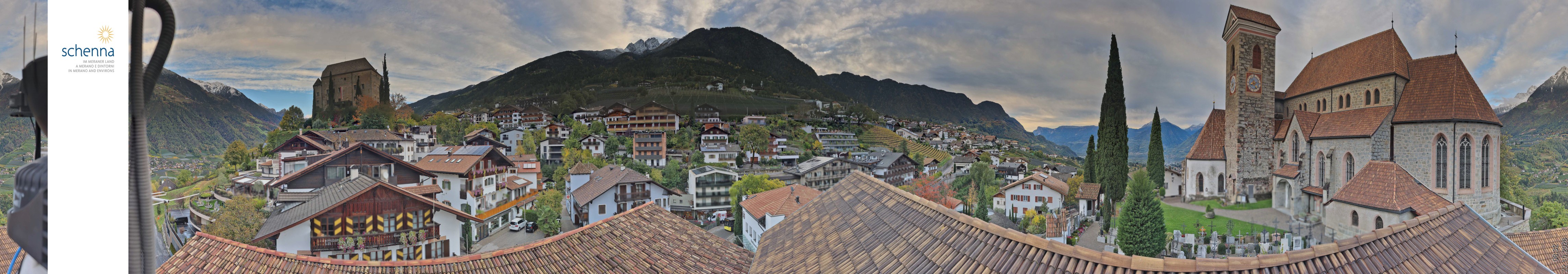 Archiv Foto Webcam Panoramablick Schenna