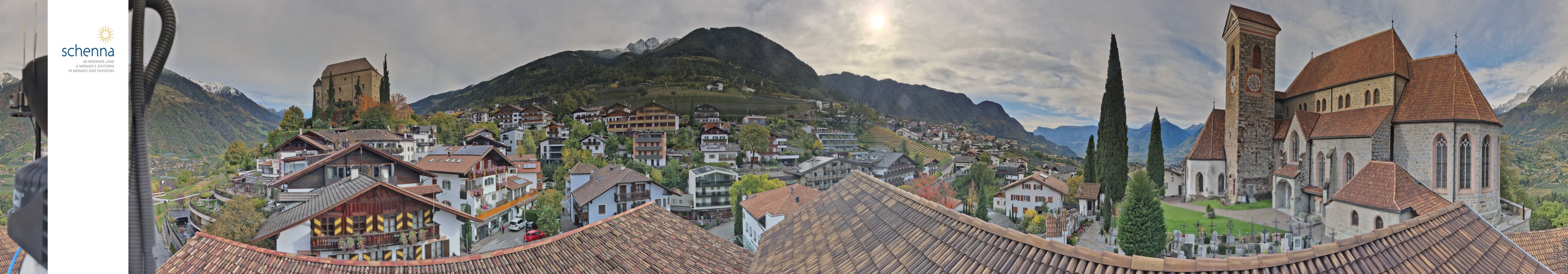 Archiv Foto Webcam Panoramablick Schenna