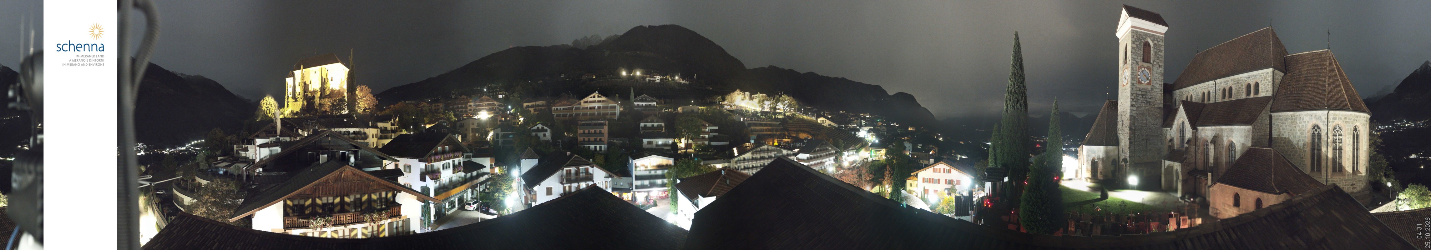 Archiv Foto Webcam Panoramablick Schenna
