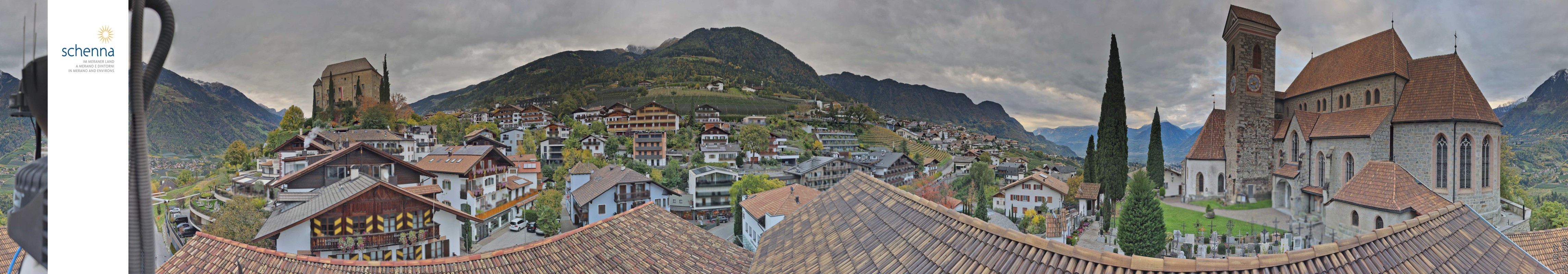Archiv Foto Webcam Panoramablick Schenna