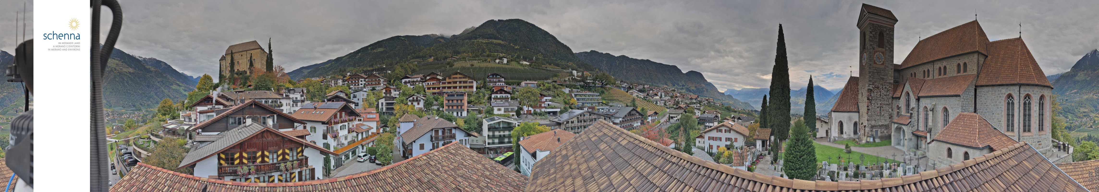 Archiv Foto Webcam Panoramablick Schenna