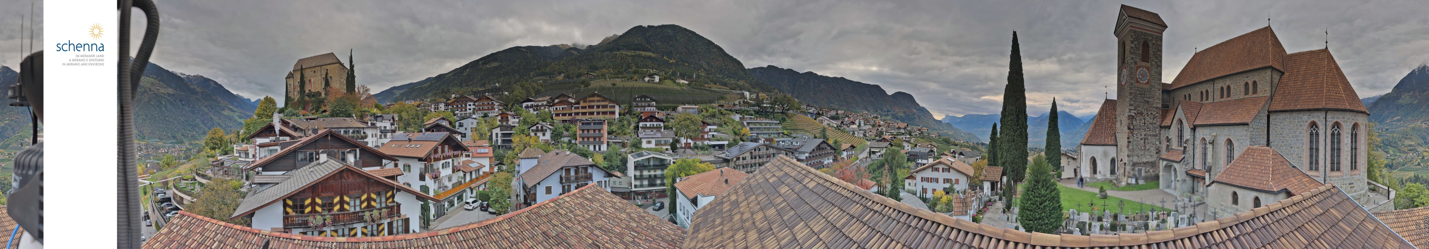Archiv Foto Webcam Panoramablick Schenna