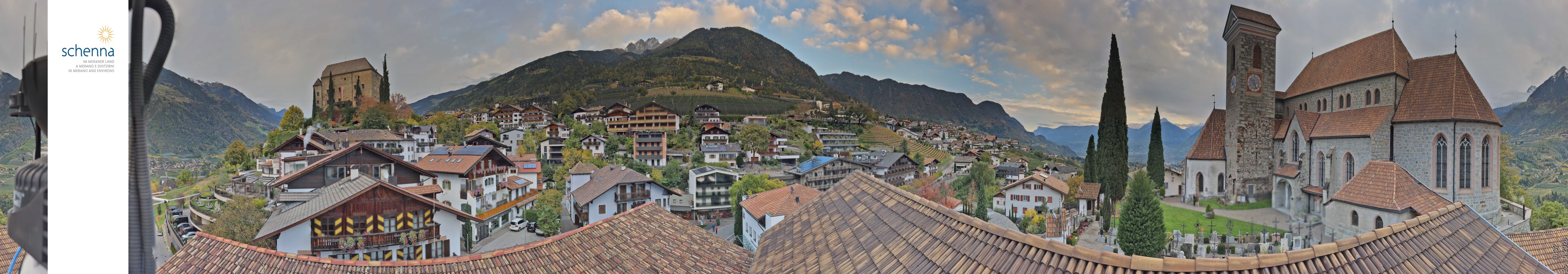 Archiv Foto Webcam Panoramablick Schenna