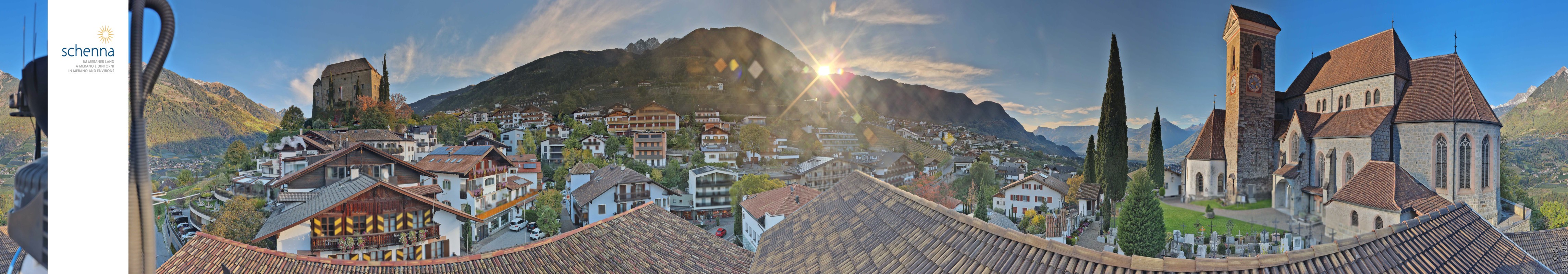 Archiv Foto Webcam Panoramablick Schenna